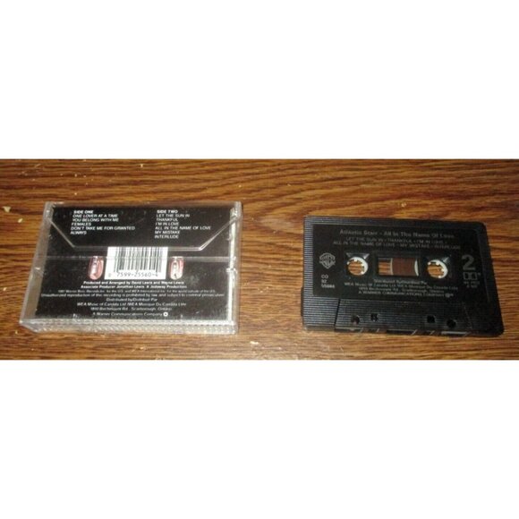 Atlantic Starr - All in the Name of Love on cassette (WEA Records Canada, 1987) - Picture 2 of 4